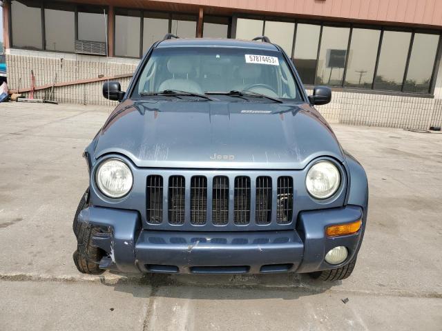 1J4GL58K72W175316 - 2002 JEEP LIBERTY SP LIMITED BLUE photo 5