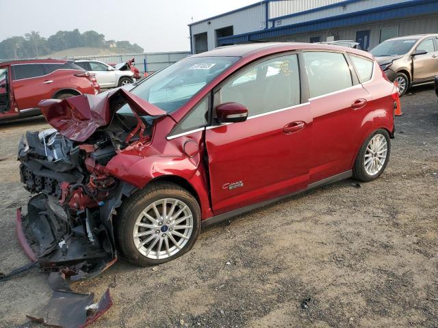 1FADP5CU6DL555425 - 2013 FORD C-MAX PREMIUM RED photo 1