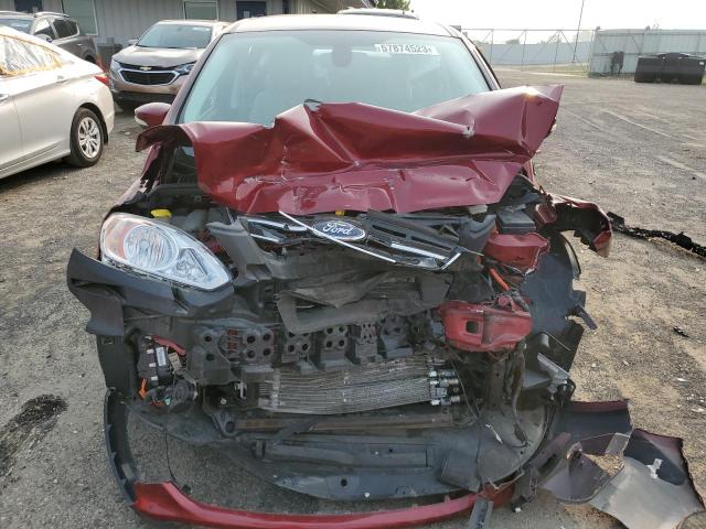 1FADP5CU6DL555425 - 2013 FORD C-MAX PREMIUM RED photo 5