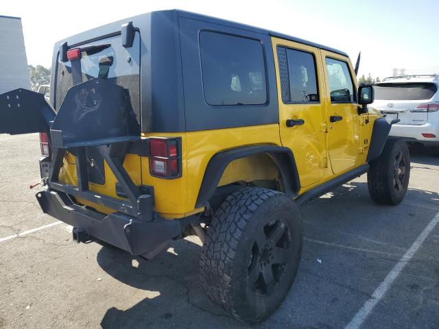 1J8GA391X8L583737 - 2008 JEEP WRANGLER U X YELLOW photo 3