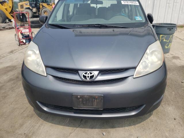 5TDZK23C67S009733 - 2007 TOYOTA SIENNA CE CHARCOAL photo 5