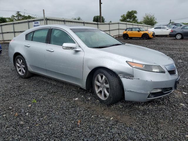 19UUA8F55DA002733 - 2013 ACURA TL TECH ვერცხლისფერი ფოტო 4