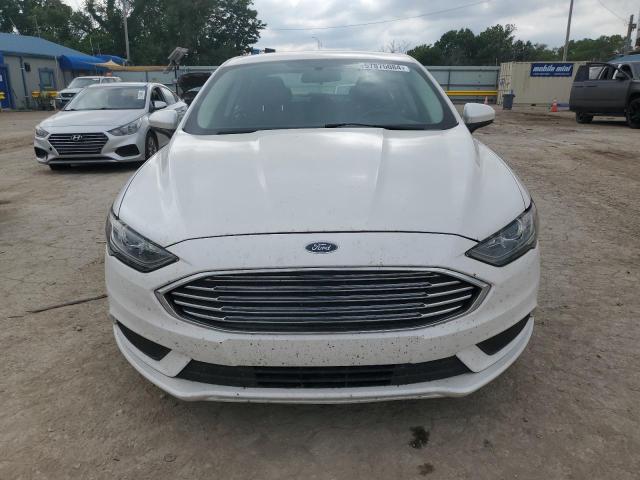 3FA6P0LU9JR115076 - 2018 FORD FUSION SE HYBRID WHITE photo 5