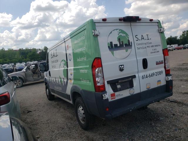 3C6TRVAG1JE115895 - 2018 RAM PROMASTER 1500 STANDARD WHITE photo 2