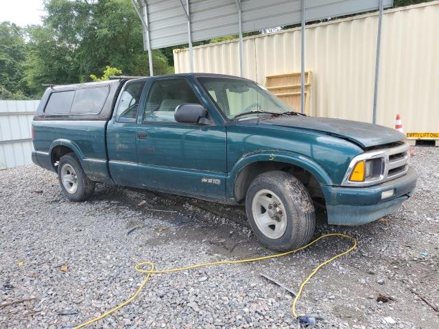 1GCCS19X1VK163264 - 1997 CHEVROLET S TRUCK S10 GREEN photo 4