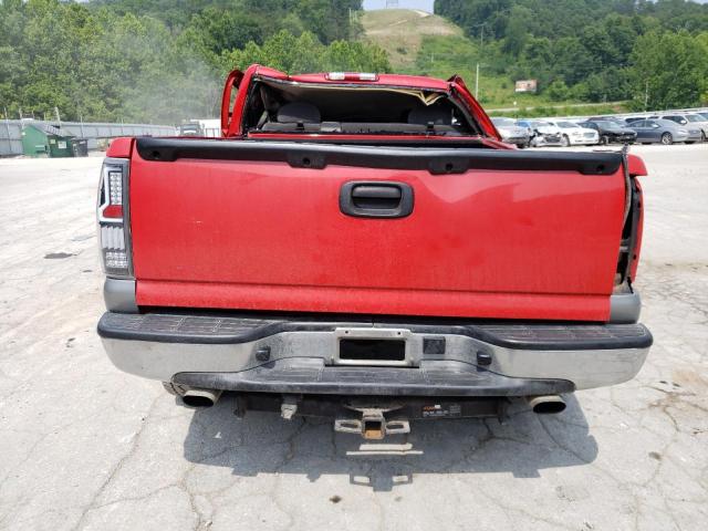 1GCEK19Z96Z157263 - 2006 CHEVROLET SILVERADO K1500 RED photo 6