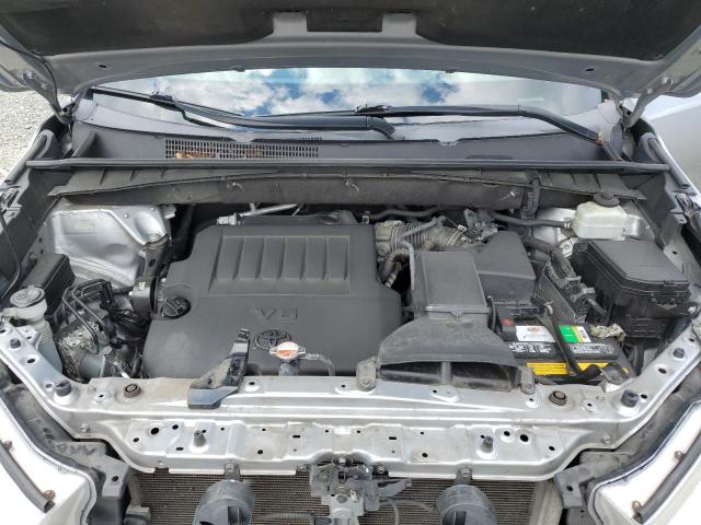 5TDJKRFH0GS309264 - 2016 TOYOTA HIGHLANDER XLE ვერცხლისფერი ფოტო 12