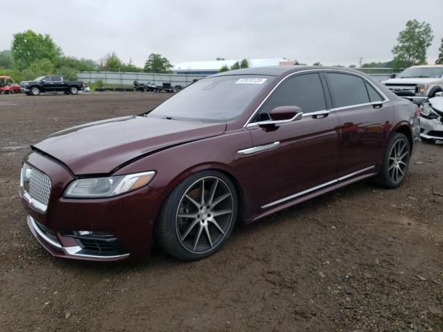 1LN6L9NP6J5614448 - 2018 LINCOLN CONTINENTA RESERVE BURGUNDY photo 1