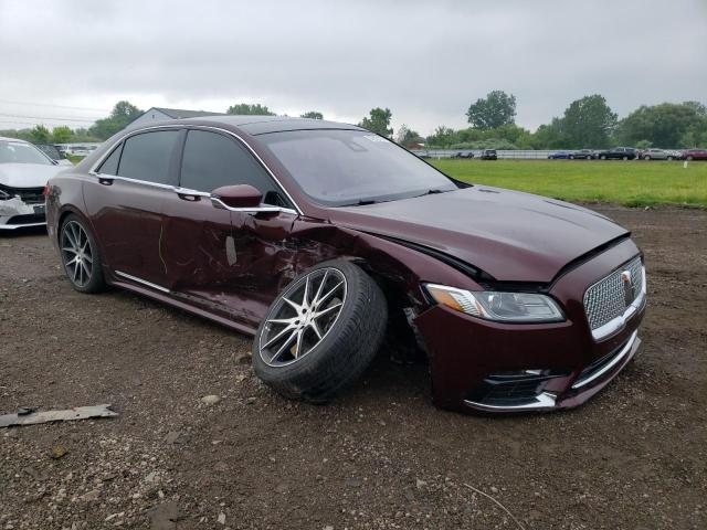 1LN6L9NP6J5614448 - 2018 LINCOLN CONTINENTA RESERVE BURGUNDY photo 4