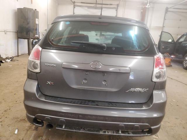 2T1KR32E48C694847 - 2008 TOYOTA COROLLA MA XR GRAY photo 6