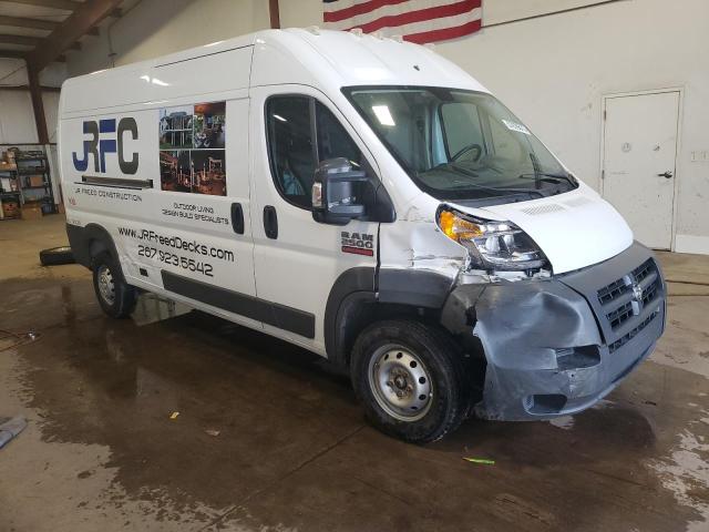3C6TRVDG7HE518284 - 2017 RAM PROMASTER 2500 HIGH WHITE photo 4