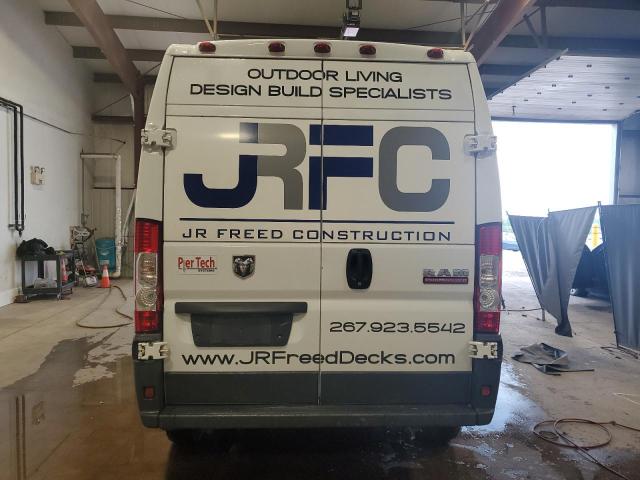 3C6TRVDG7HE518284 - 2017 RAM PROMASTER 2500 HIGH WHITE photo 6