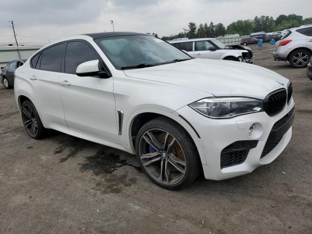 5YMKW8C50H0U71730 - 2017 BMW X6 M WHITE photo 4