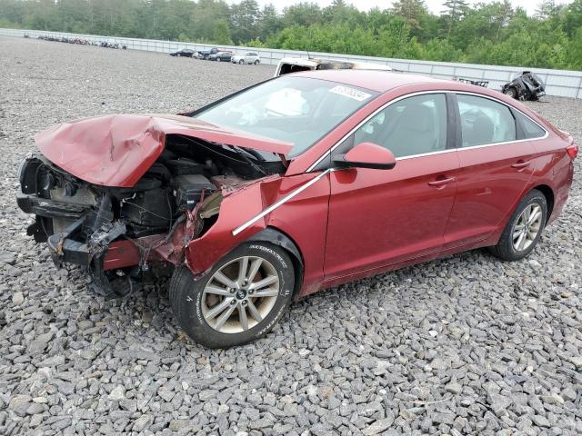 5NPE24AF1FH155629 - 2015 HYUNDAI SONATA SE RED photo 1