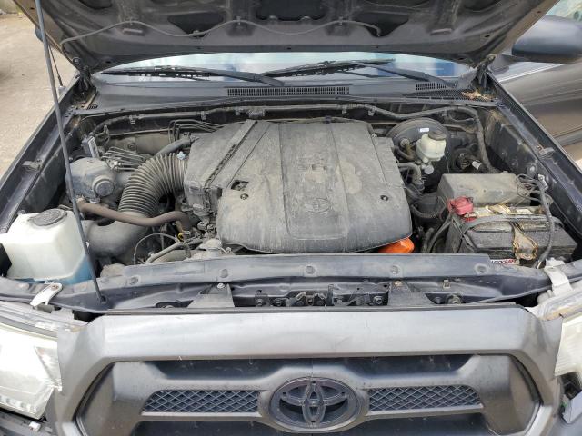3TMJU4GN8FM191996 - 2015 TOYOTA TACOMA DOUBLE CAB PRERUNNER GRAY photo 11