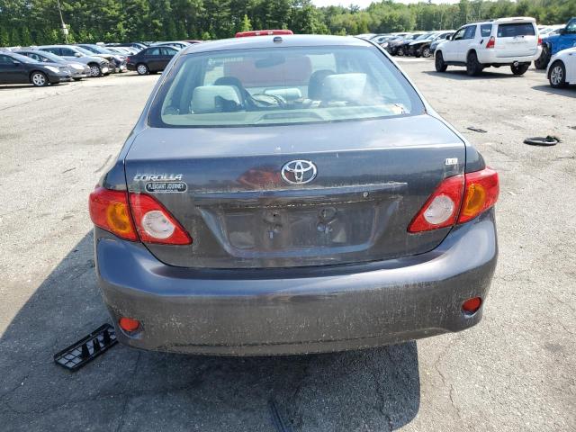 JTDBL40E799051409 - 2009 TOYOTA COROLLA BASE GRAY photo 6