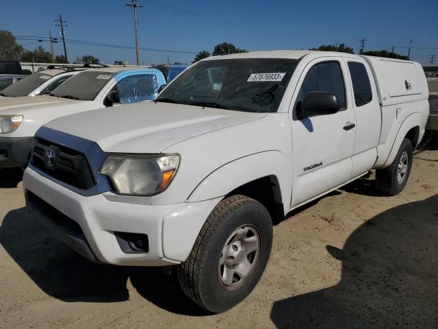 5TFTX4GN0DX024488 - 2013 TOYOTA TACOMA PRERUNNER ACCESS CAB WHITE photo 1