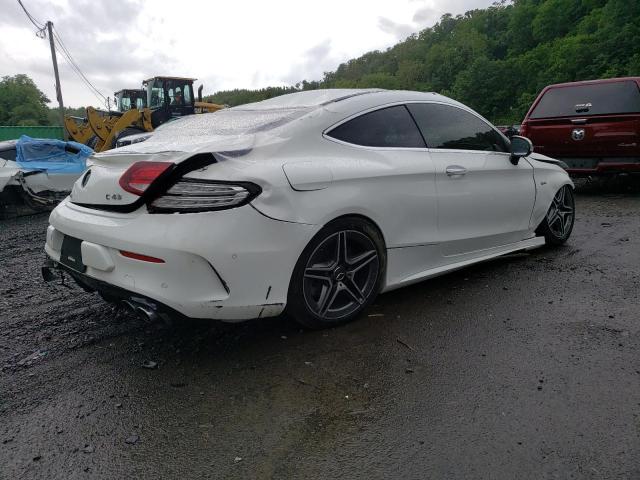 W1KWJ6EB4MG089305 - 2021 MERCEDES-BENZ C 43 AMG WHITE photo 3