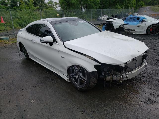 W1KWJ6EB4MG089305 - 2021 MERCEDES-BENZ C 43 AMG WHITE photo 4