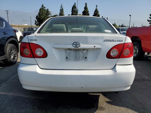 JTDBR32E452051912 - 2005 TOYOTA COROLLA CE WHITE photo 6