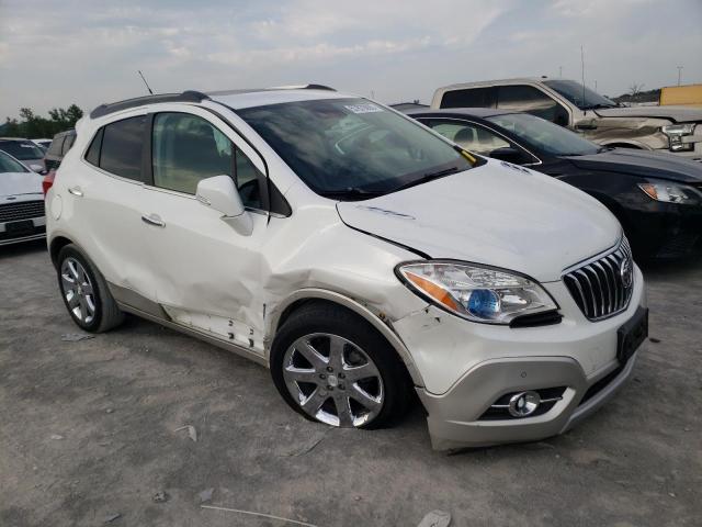 KL4CJHSB1EB757194 - 2014 BUICK ENCORE PREMIUM WHITE photo 4