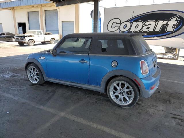 WMWMF73537TL92560 - 2007 MINI COOPER S ლურჯი ფოტო 2
