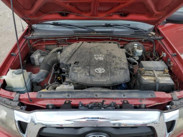 3TMJU4GN0AM097068 - 2010 TOYOTA TACOMA DOUBLE CAB PRERUNNER RED photo 11