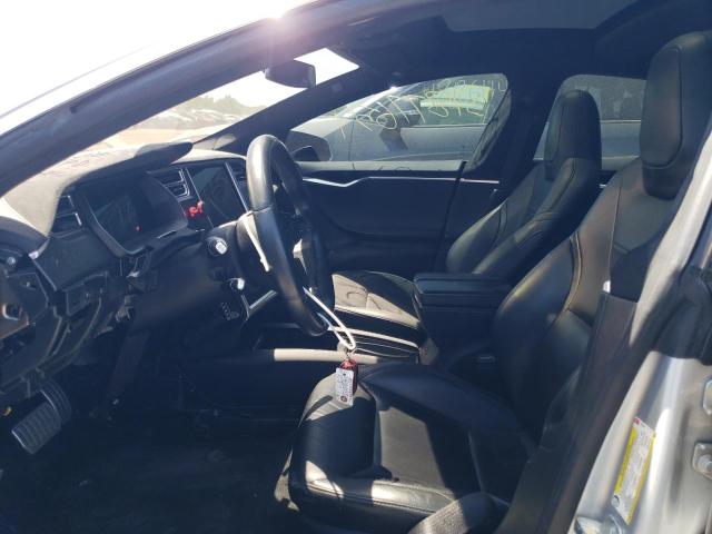 5YJSA1E41FF118186 - 2015 TESLA MODEL S 银色 照片 7