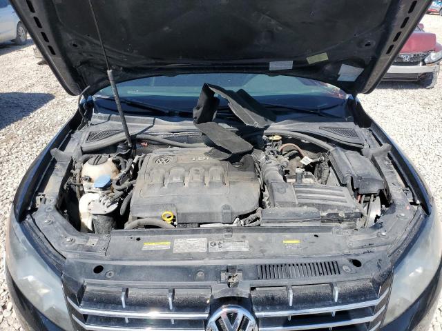 1VWCV7A33FC056129 - 2015 VOLKSWAGEN PASSAT SEL BLACK photo 11