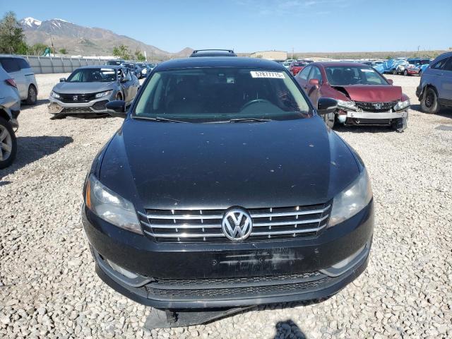 1VWCV7A33FC056129 - 2015 VOLKSWAGEN PASSAT SEL BLACK photo 5