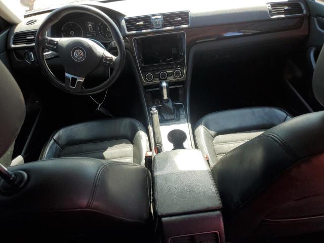 1VWCV7A33FC056129 - 2015 VOLKSWAGEN PASSAT SEL BLACK photo 8