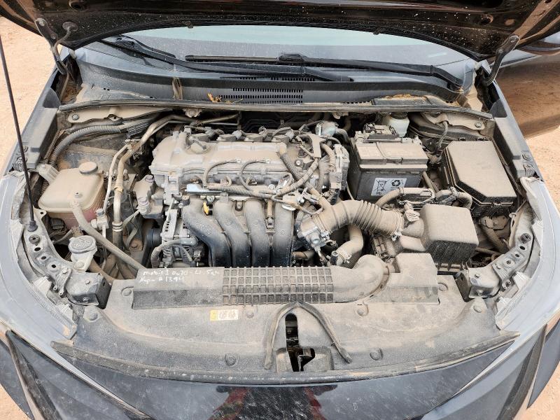 5YFEPRAE8LP110790 - 2020 TOYOTA COROLLA LE BLACK photo 11