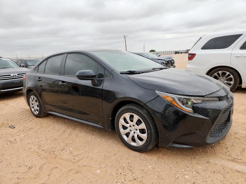 5YFEPRAE8LP110790 - 2020 TOYOTA COROLLA LE BLACK photo 4