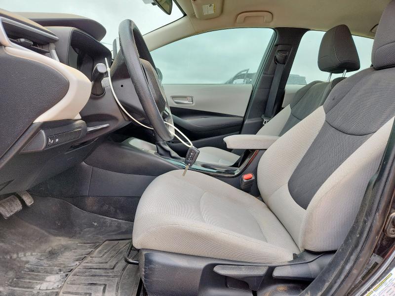 5YFEPRAE8LP110790 - 2020 TOYOTA COROLLA LE BLACK photo 7