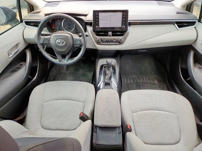 5YFEPRAE8LP110790 - 2020 TOYOTA COROLLA LE BLACK photo 8