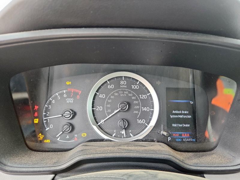 5YFEPRAE8LP110790 - 2020 TOYOTA COROLLA LE BLACK photo 9