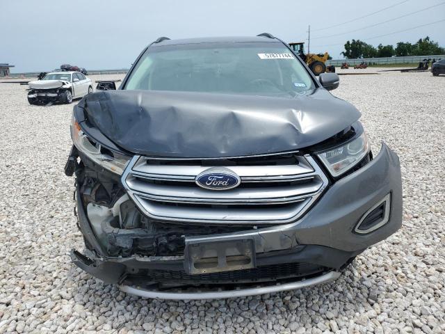 2FMPK3J95HBB27176 - 2017 FORD EDGE SEL GRAY photo 5