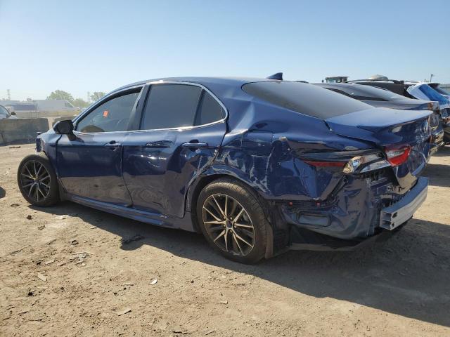 4T1G11BK5RU118904 - 2024 TOYOTA CAMRY SE NIGHT SHADE BLUE photo 2