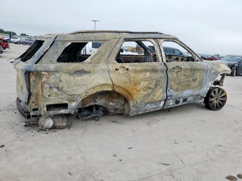 1FMSK7FH1PGA66417 - 2023 FORD EXPLORER LIMITED 烧焦的 照片 3