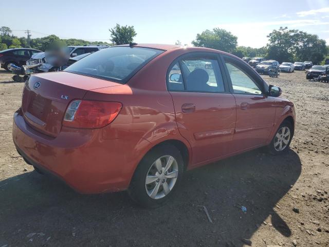 KNADH4A37A6699956 - 2010 KIA RIO LX RED photo 3