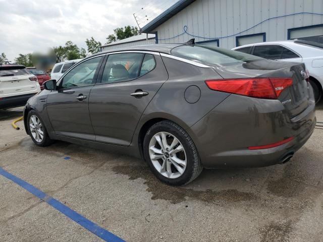 KNAGN4A73B5149508 - 2011 KIA OPTIMA EX GRAY photo 2