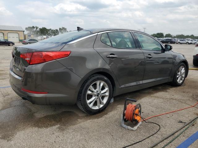 KNAGN4A73B5149508 - 2011 KIA OPTIMA EX GRAY photo 3
