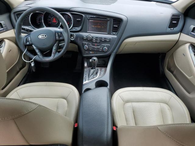 KNAGN4A73B5149508 - 2011 KIA OPTIMA EX GRAY photo 8