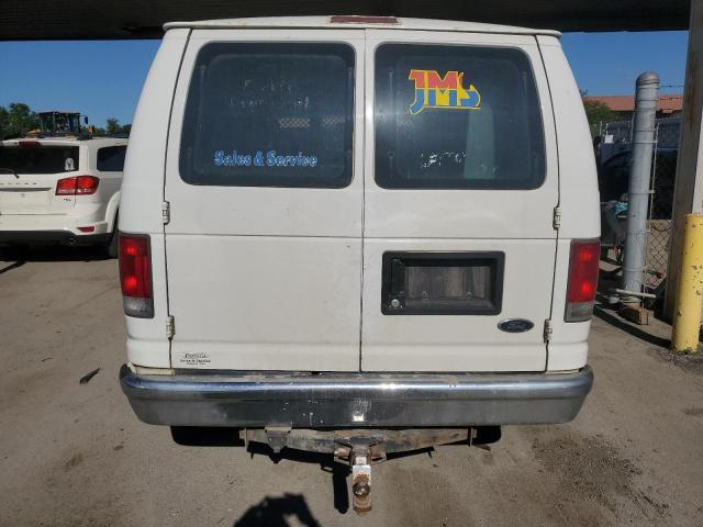 1FTNE24L74HA15142 - 2004 FORD ECONOLINE E250 VAN WHITE photo 6