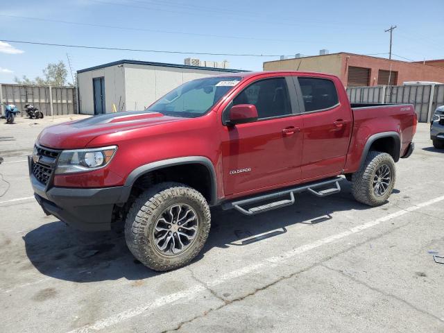 1GCGTEEN2J1316521 - 2018 CHEVROLET COLORADO ZR2 RED photo 1