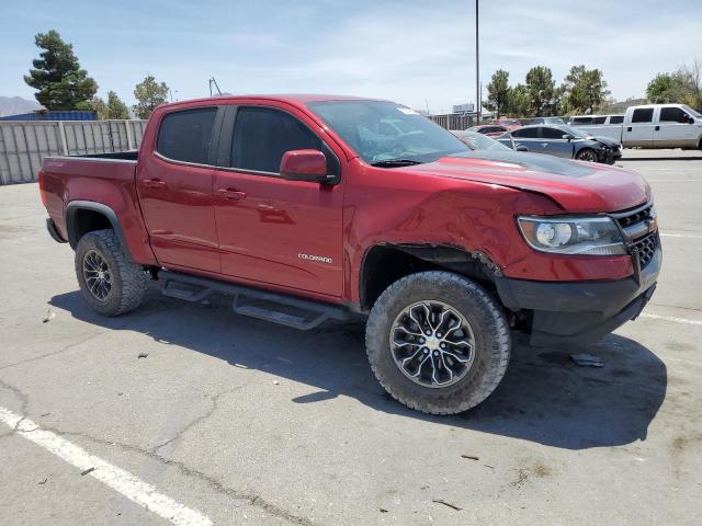 1GCGTEEN2J1316521 - 2018 CHEVROLET COLORADO ZR2 RED photo 4