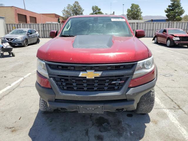 1GCGTEEN2J1316521 - 2018 CHEVROLET COLORADO ZR2 RED photo 5