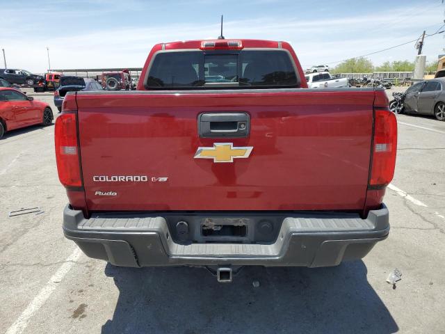 1GCGTEEN2J1316521 - 2018 CHEVROLET COLORADO ZR2 RED photo 6