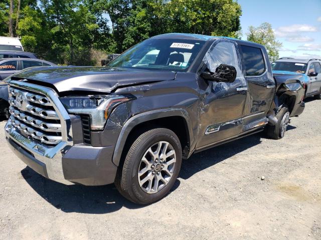 5TFMA5DBXNX051060 - 2022 TOYOTA TUNDRA CREWMAX PLATINUM GRAY photo 1