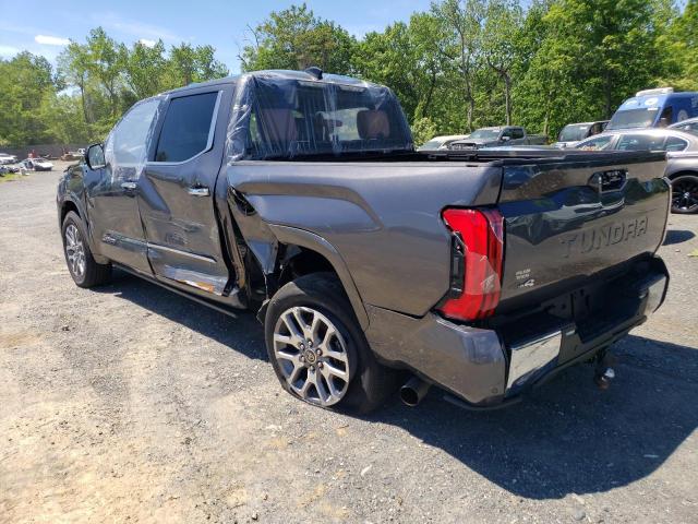 5TFMA5DBXNX051060 - 2022 TOYOTA TUNDRA CREWMAX PLATINUM GRAY photo 2